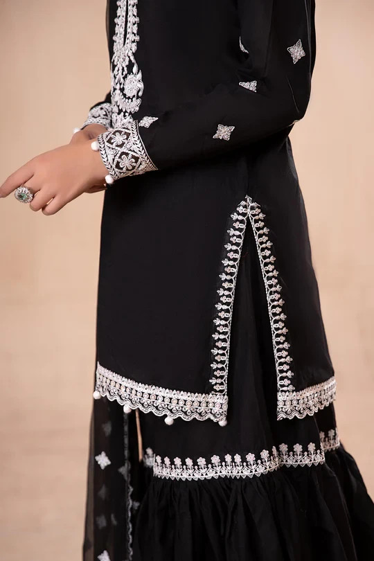 Women’s 3 Pc Embroidered Lawn Suit Unstitched Pakistani Salwar Kameez