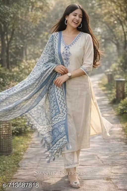 Indian Salwar Kameez Suit Readymade 3Pc Women Party Wear Dress Dupatta