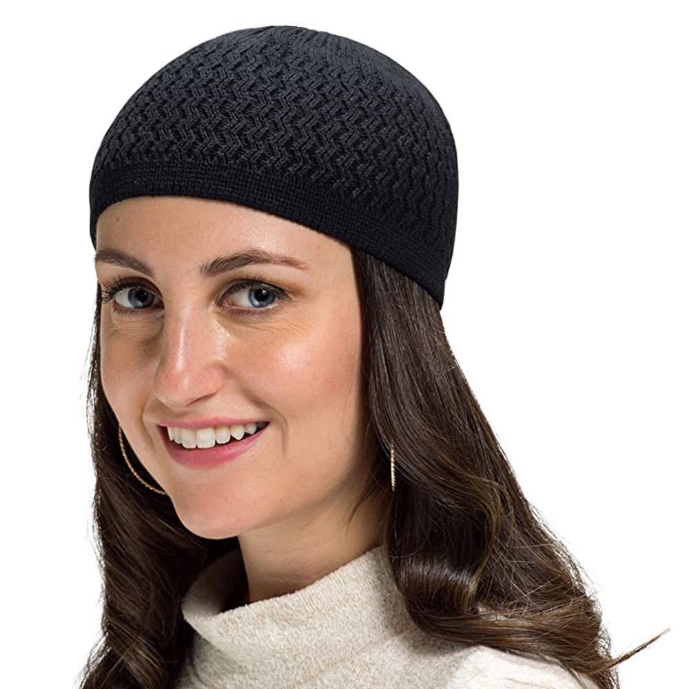 New Islamic Kufi Prayer Cap Egyptian Men’s Muslim Hat Crochet Knitted Headwear