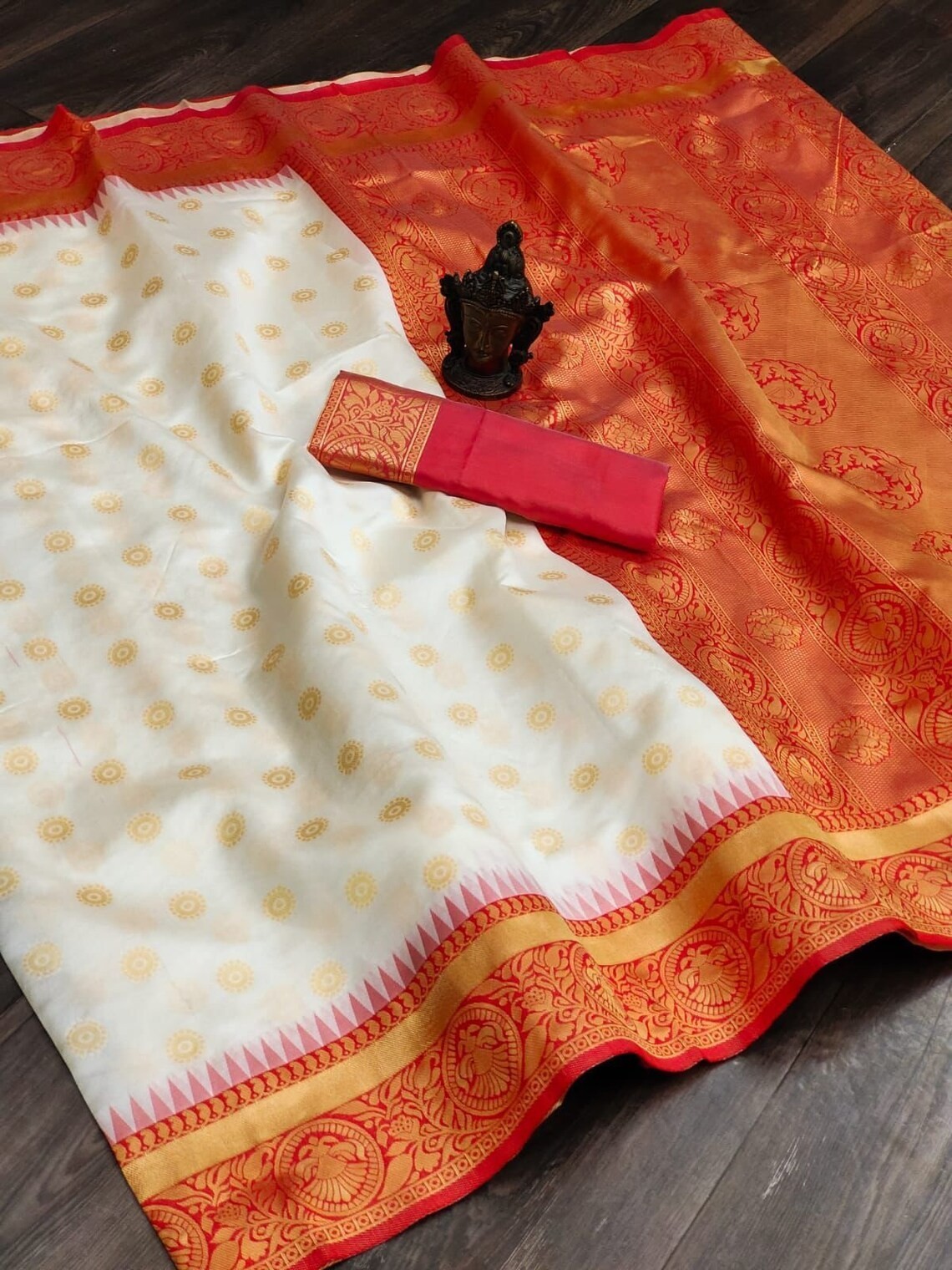 Ethnic Sari Pakistani Designer Wear Bollywood Saree Blouse Women’s Indian Style