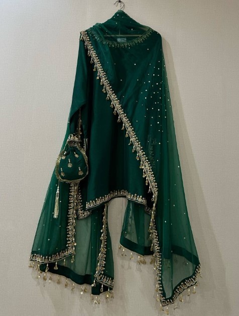 Indian/pakistani Women Multicolor Design Shalwar Kameez Brand New