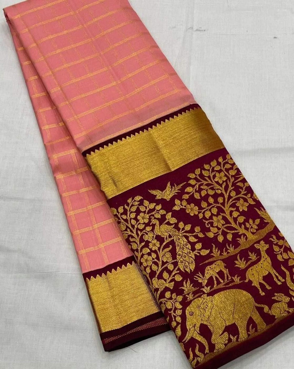 Designer Sari Bollywood Bridal Silk Saree Blouse South Indian Readymade Wedding