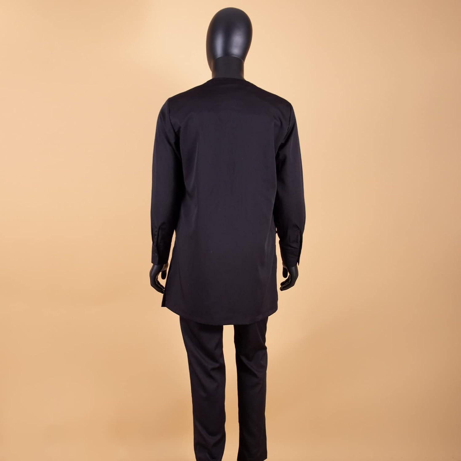 Men Traditional Clothing Set Sleeve Dashiki Long Shirts and