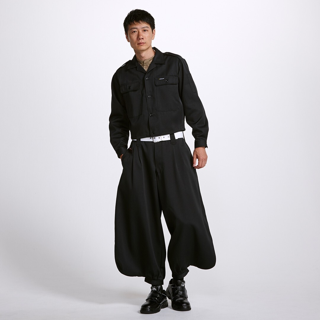 TORAICHI Short Open Work Shirt Tobi Style – Short Length Stylish / 2530-146