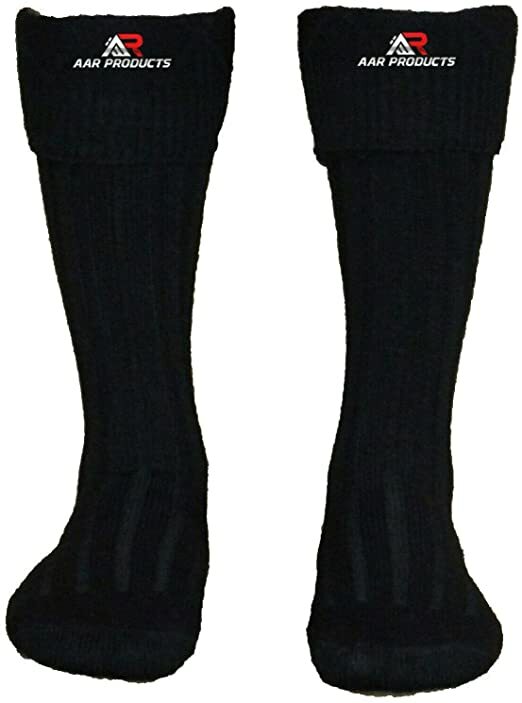 Men’s Scottish Kilt Socks Irish Hose Flashes Sporrans Black Size Large AAR New