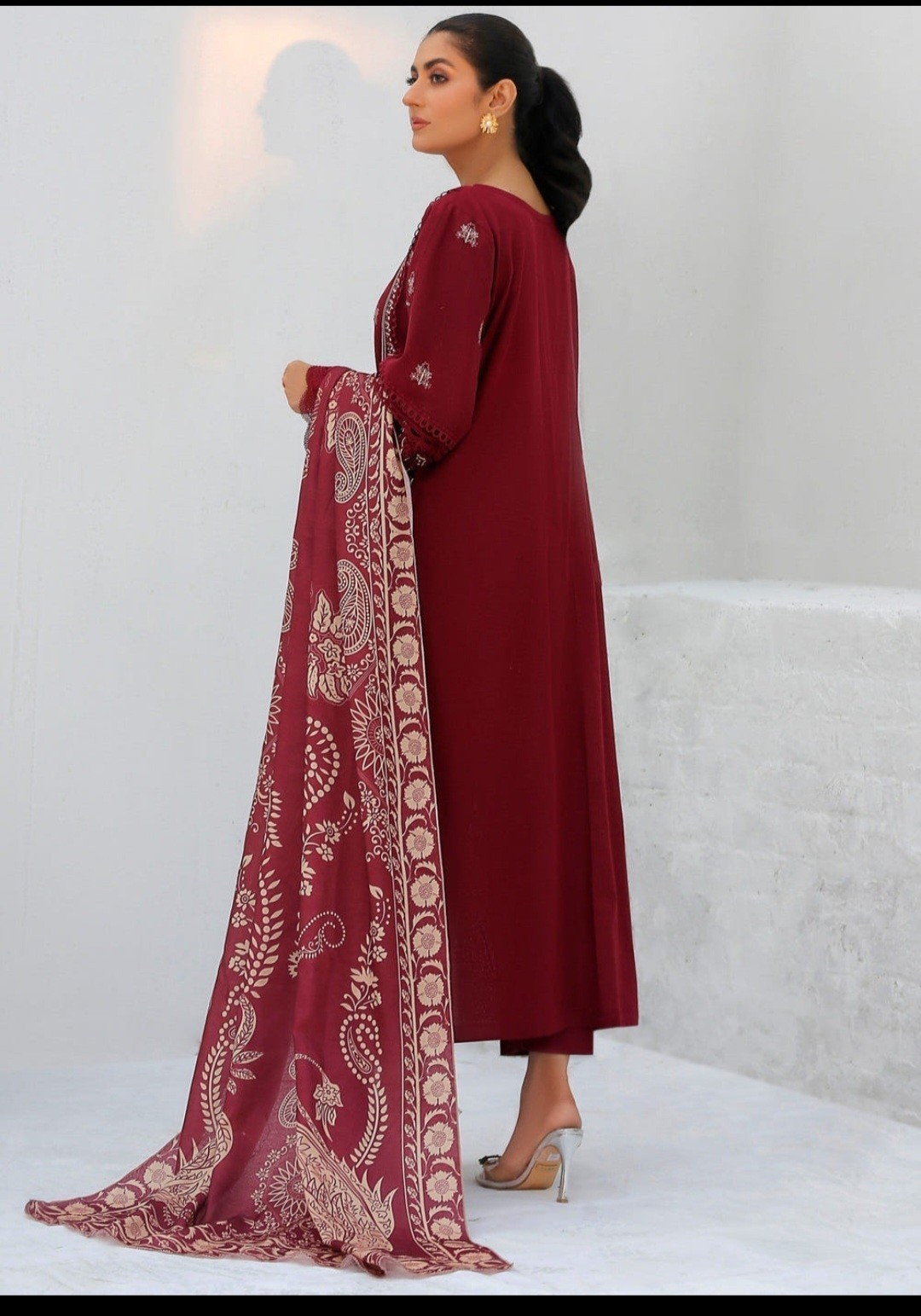 Pakostani Elora Khaddar Suit Salwar Kameez