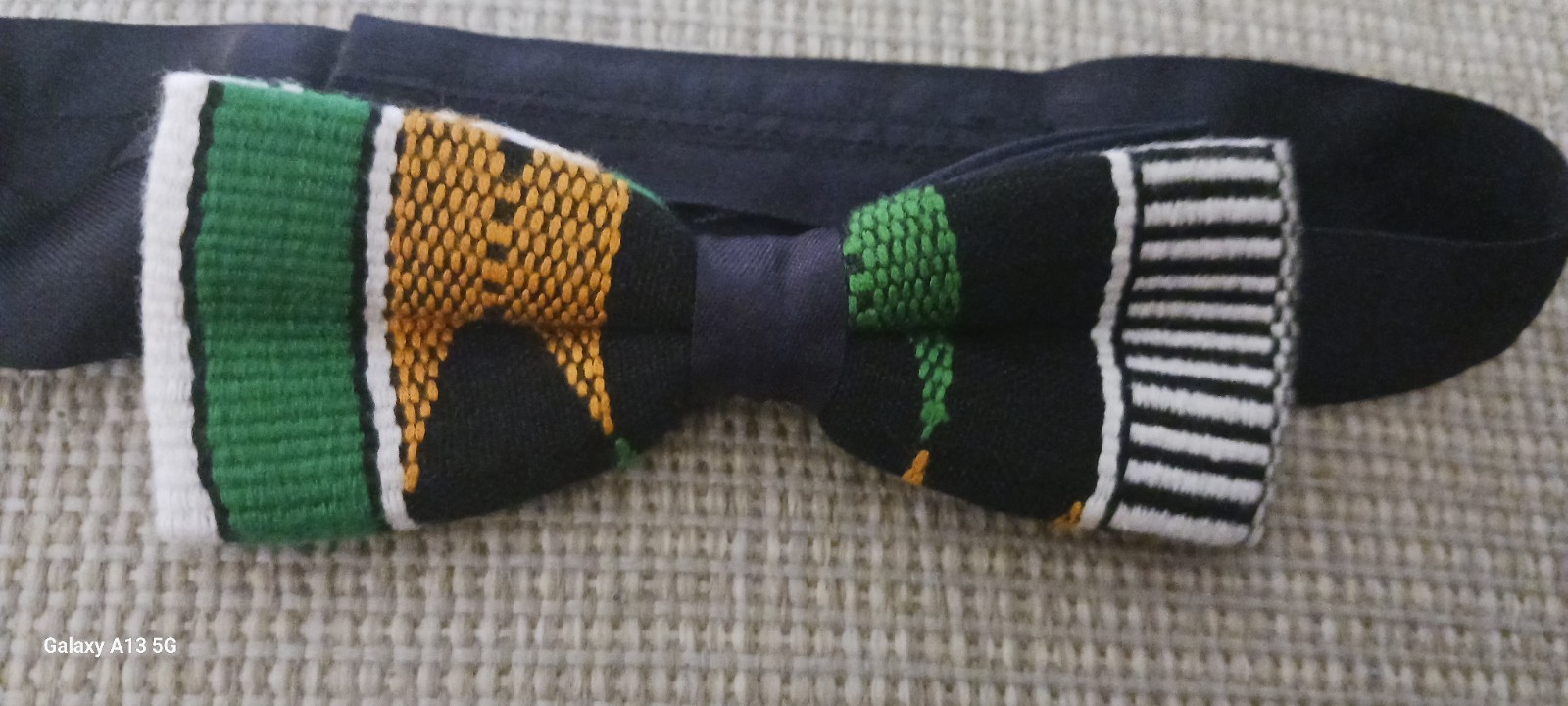 African Kente Print Bow Tie- Hand Made- Colorful