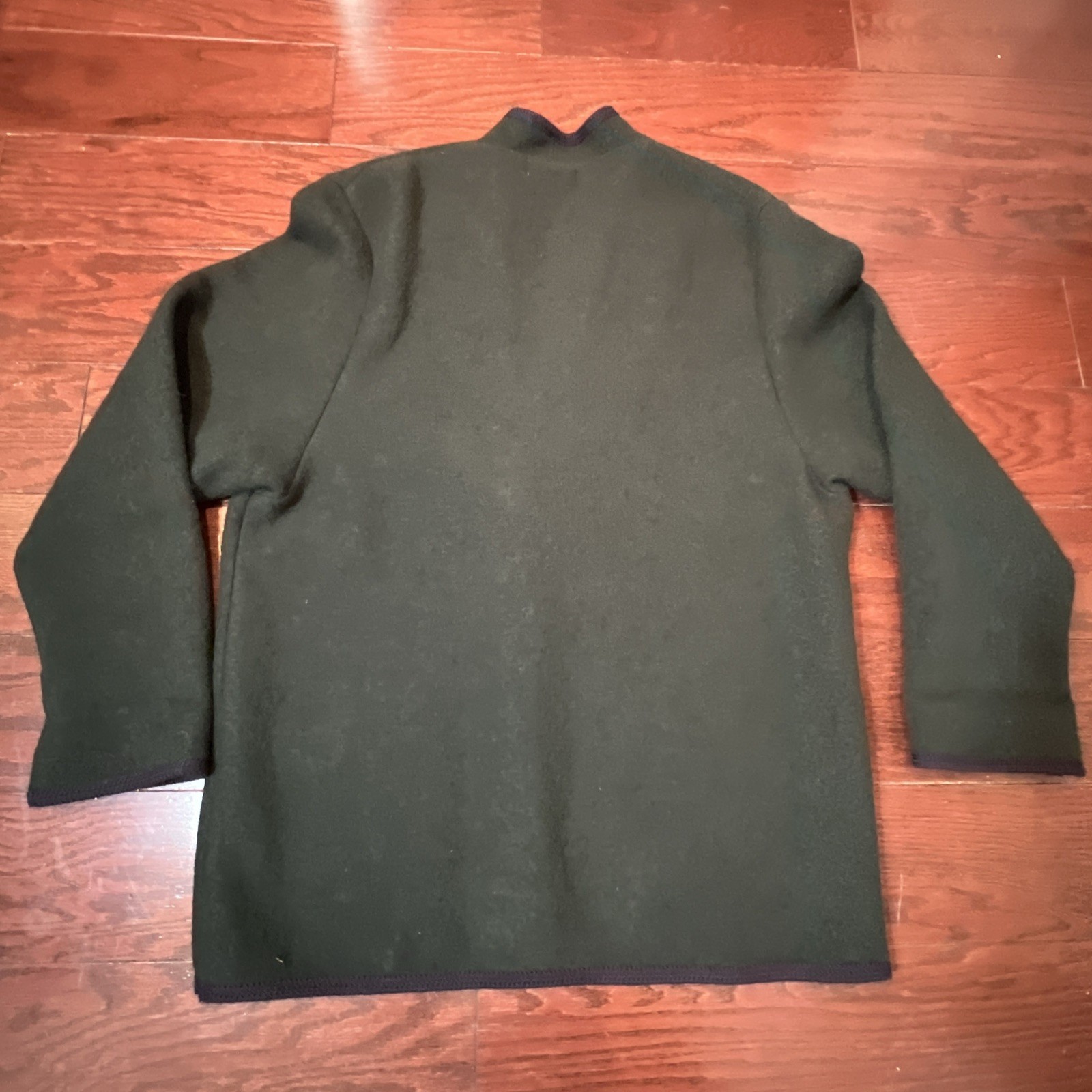 Vintage Giacosa Women’s Green Trachten Jacket Coin Buttons Pure New Wool Size 42