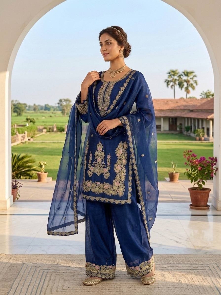 Bollywood Salwar Kameez Suit Women Indian Pakistani Ethnic Wear Wedding Dress