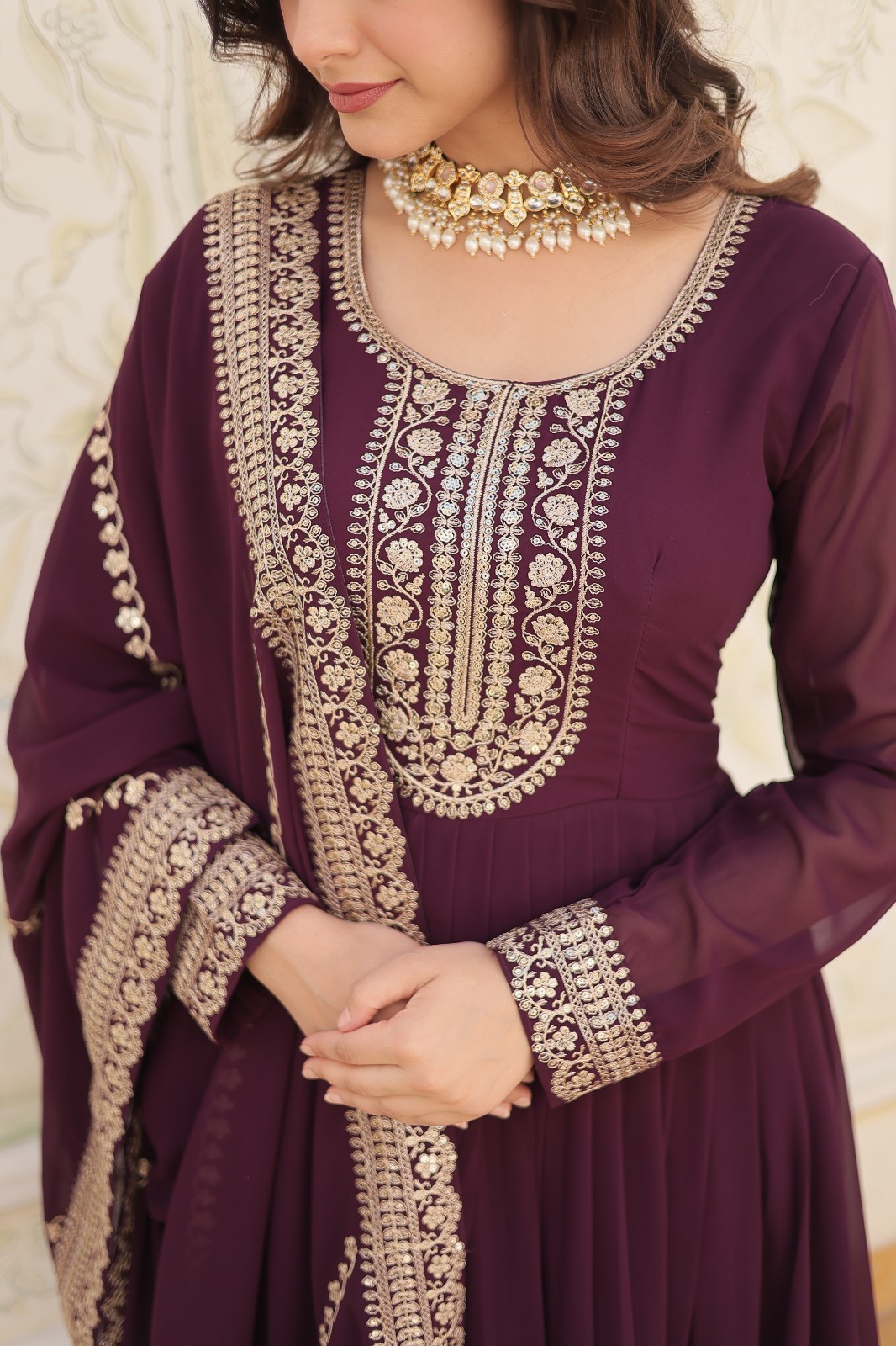 Pakistani Heavy Brdial Wear Indian Suit Designer Wedding Ethnic Salwar Kameez