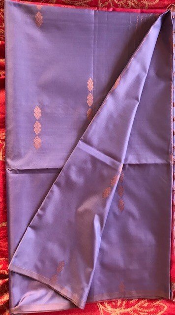 Wedding Party Wear soft silk Blue color Saree Sari with beautiful Jari