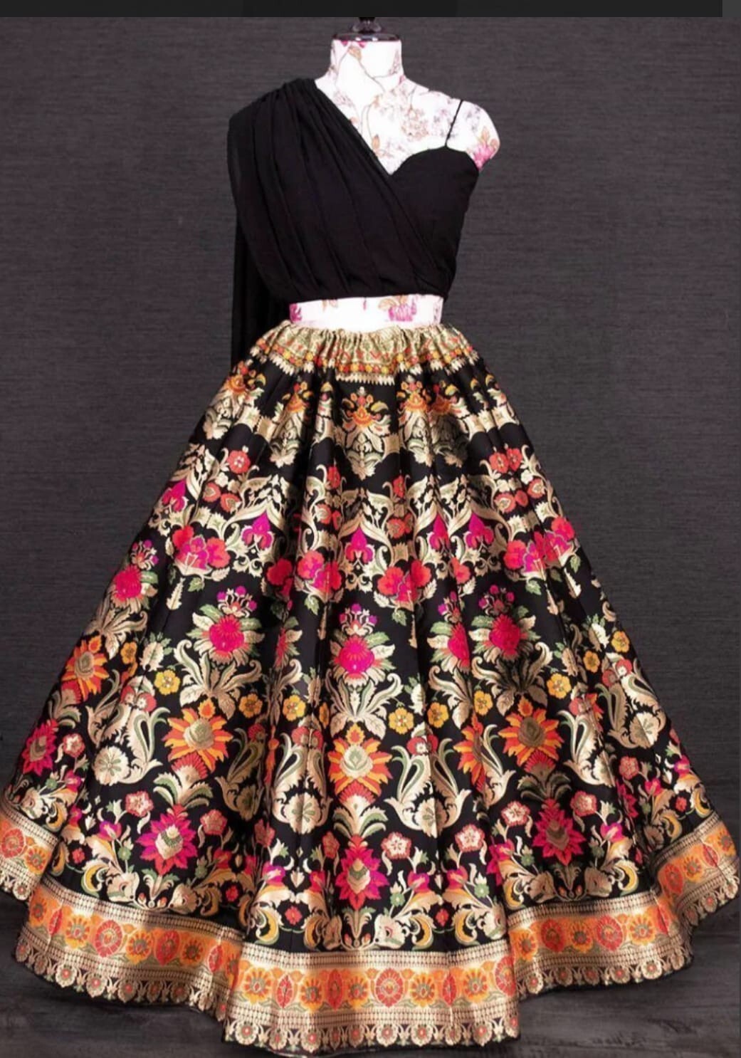 Bollywood Designer Lehenga Choli Indian Ethnic Bridal Wedding Party Lengha