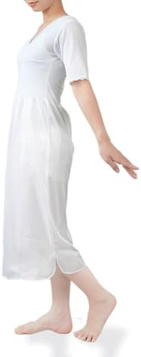 Unipetch Kimono Slip One Piece Undergarment Cotton Polyester Comfort Fit Japan