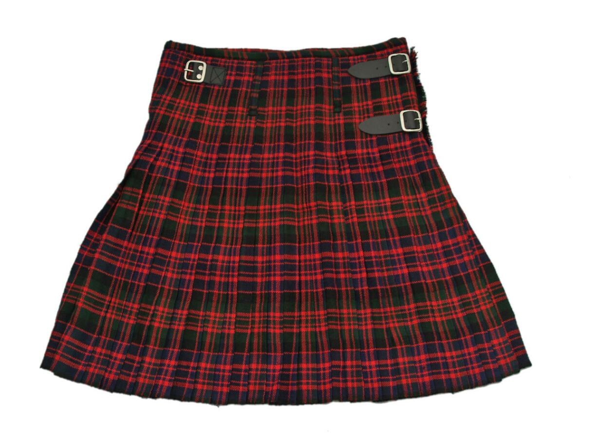 38″ McDonald Acrylic Wool Plaid Kilt
