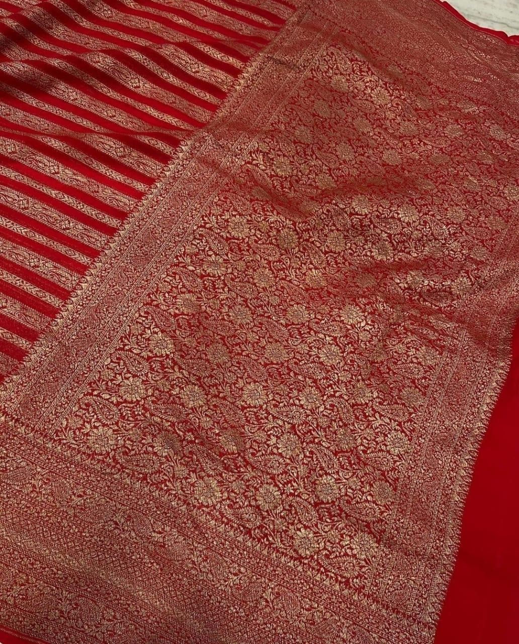 Banarasi Semi Dupion Warm Silk Saree | Premium Woven Designer with Blouse piece