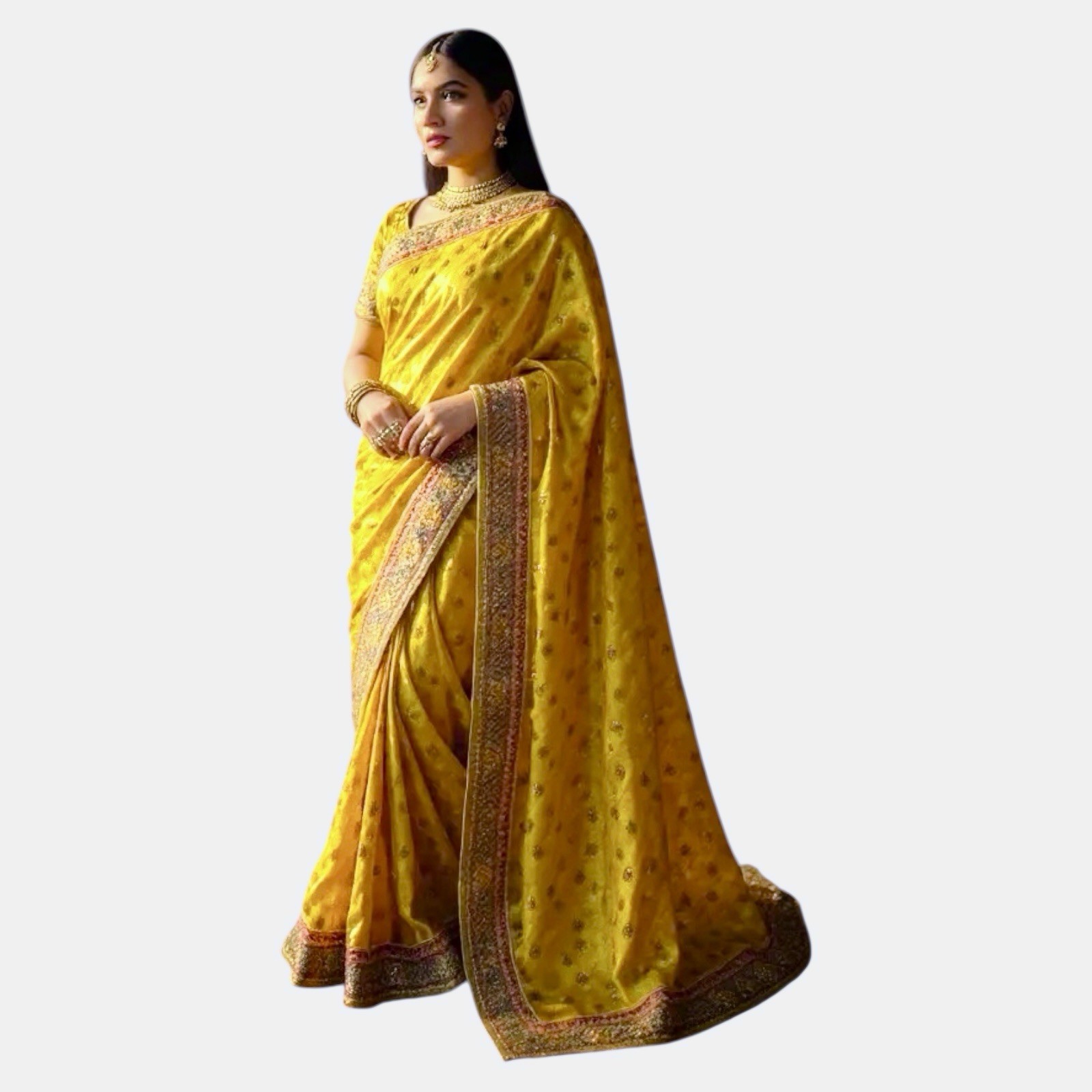 Saree Sari Indian Party Wear Bollywood Wedding Designer Pakistani Women Saree