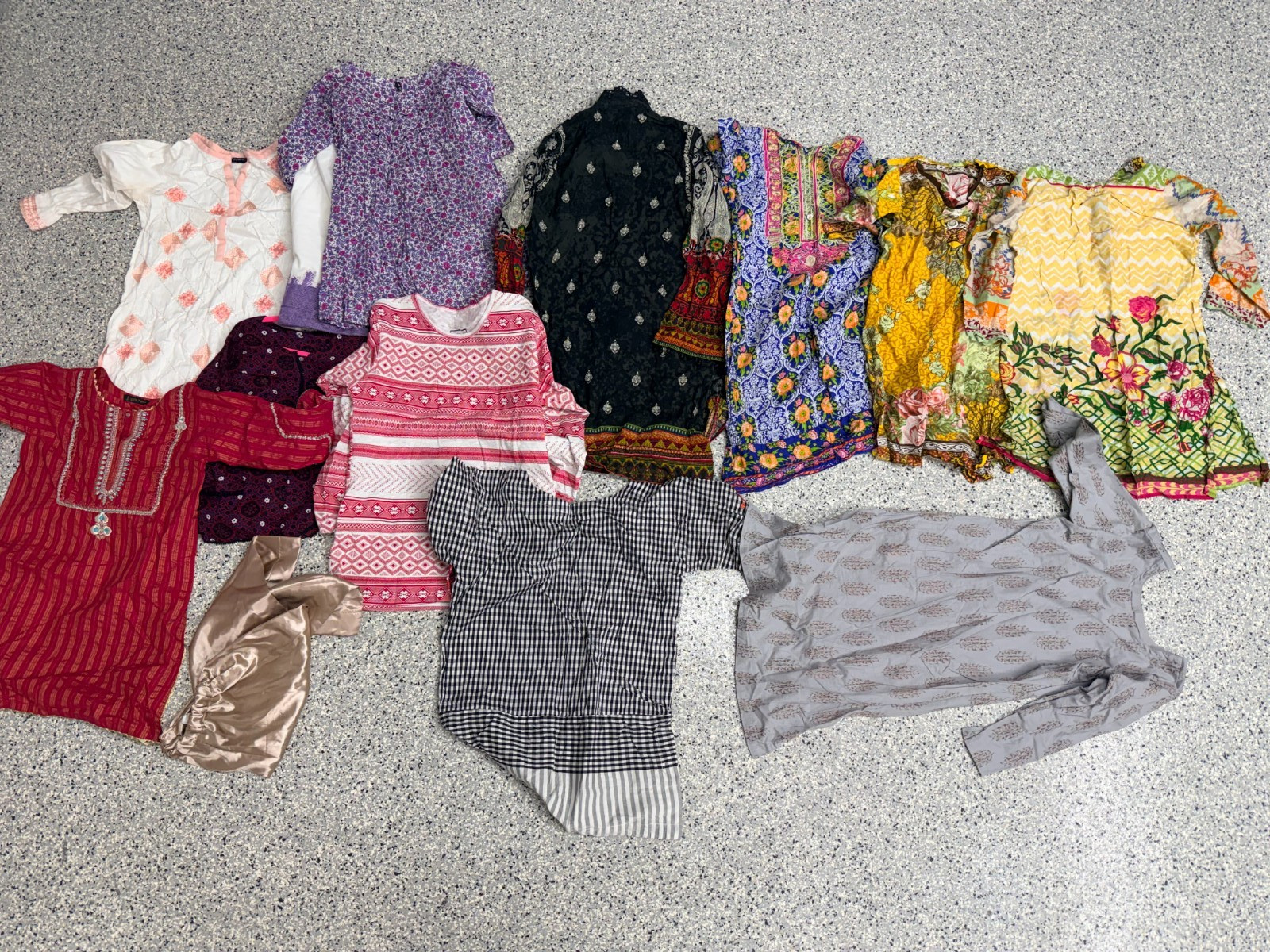 Girls Multicolor Salwar Kameez Dupatta Khaadi Tunics Reseller Lot