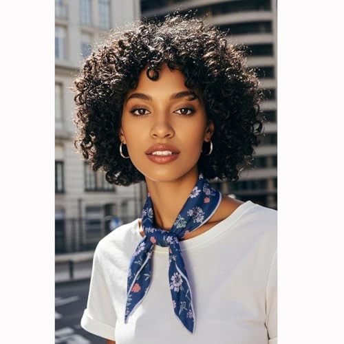 Cotton-Blend Bandana, Head Scarf, Headband, Head wrap, Hair Neck Scarf Fcs001