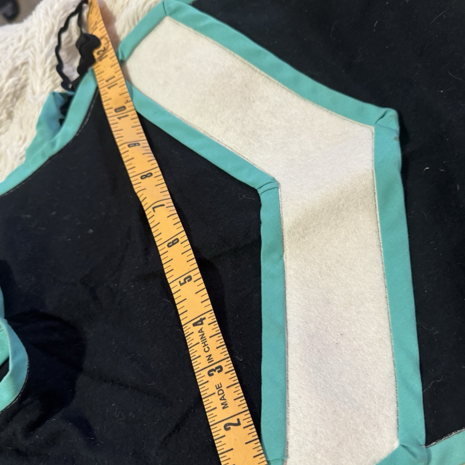 Alaska Native Style Child’s Regalia Vest Fringe Vtg Dance Turquoise Celebration