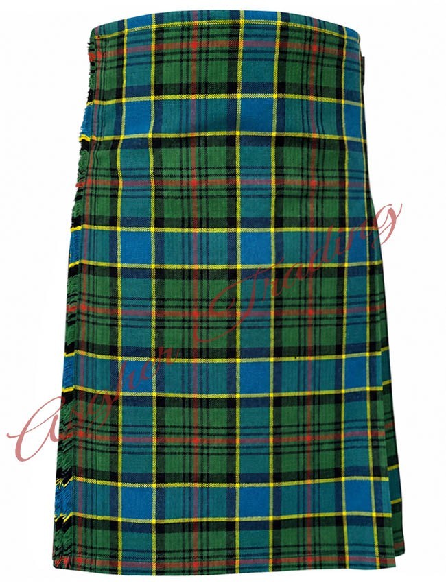Clan Ogilvie Hunting Ancient Tartan kilt – Men’s Traditional Highland Dress Kilt