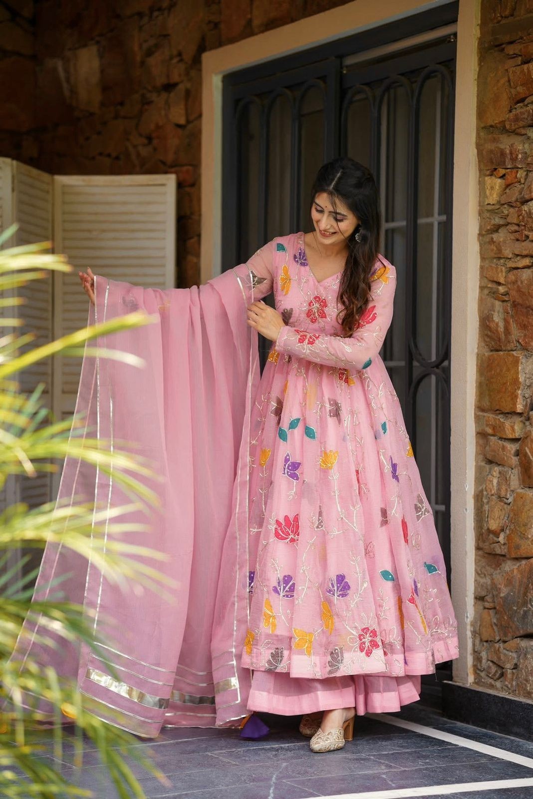 Anarkali Gown Indian Dress Salwar Kameez Ready made Party Wedding Bollywood