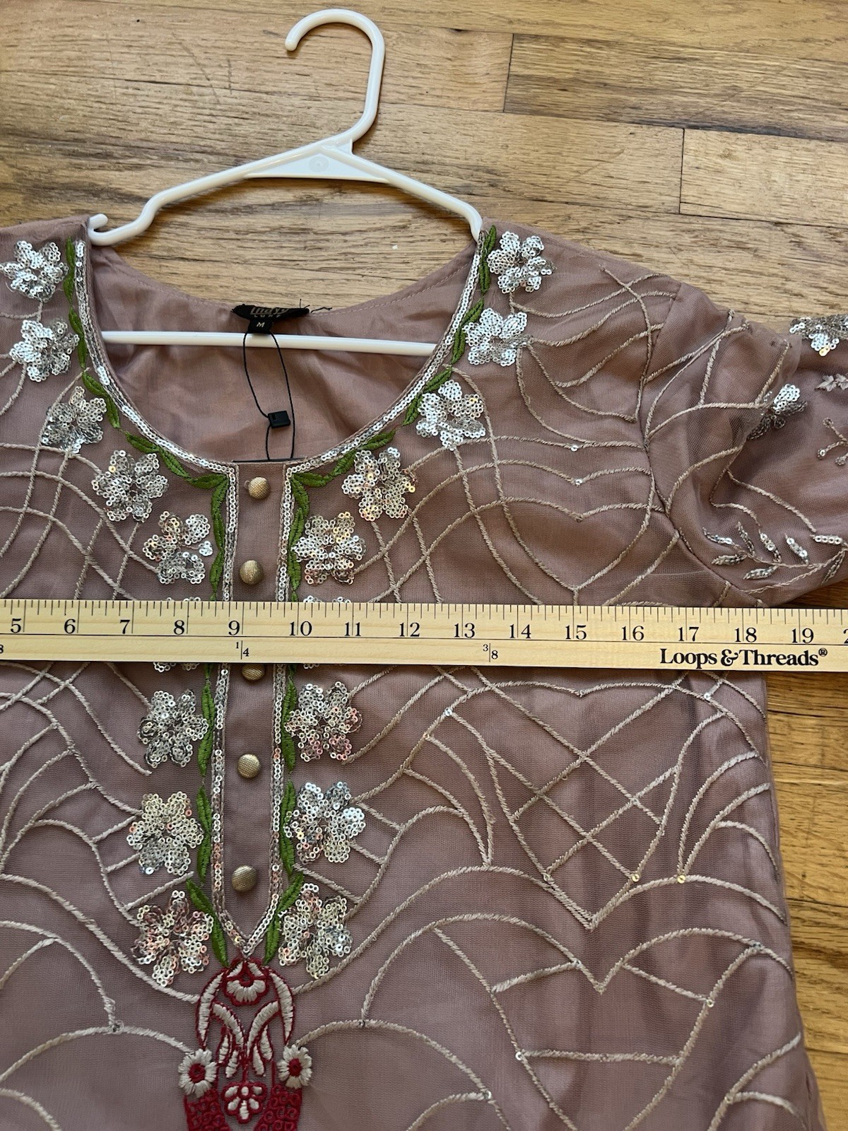 NWT Indya Luxe Indian/Pakistani Women’s Tunic Size Medium