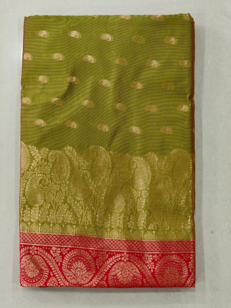 Designer Sari Bollywood Bridal Silk Saree Blouse South Indian Party Wear Saree &