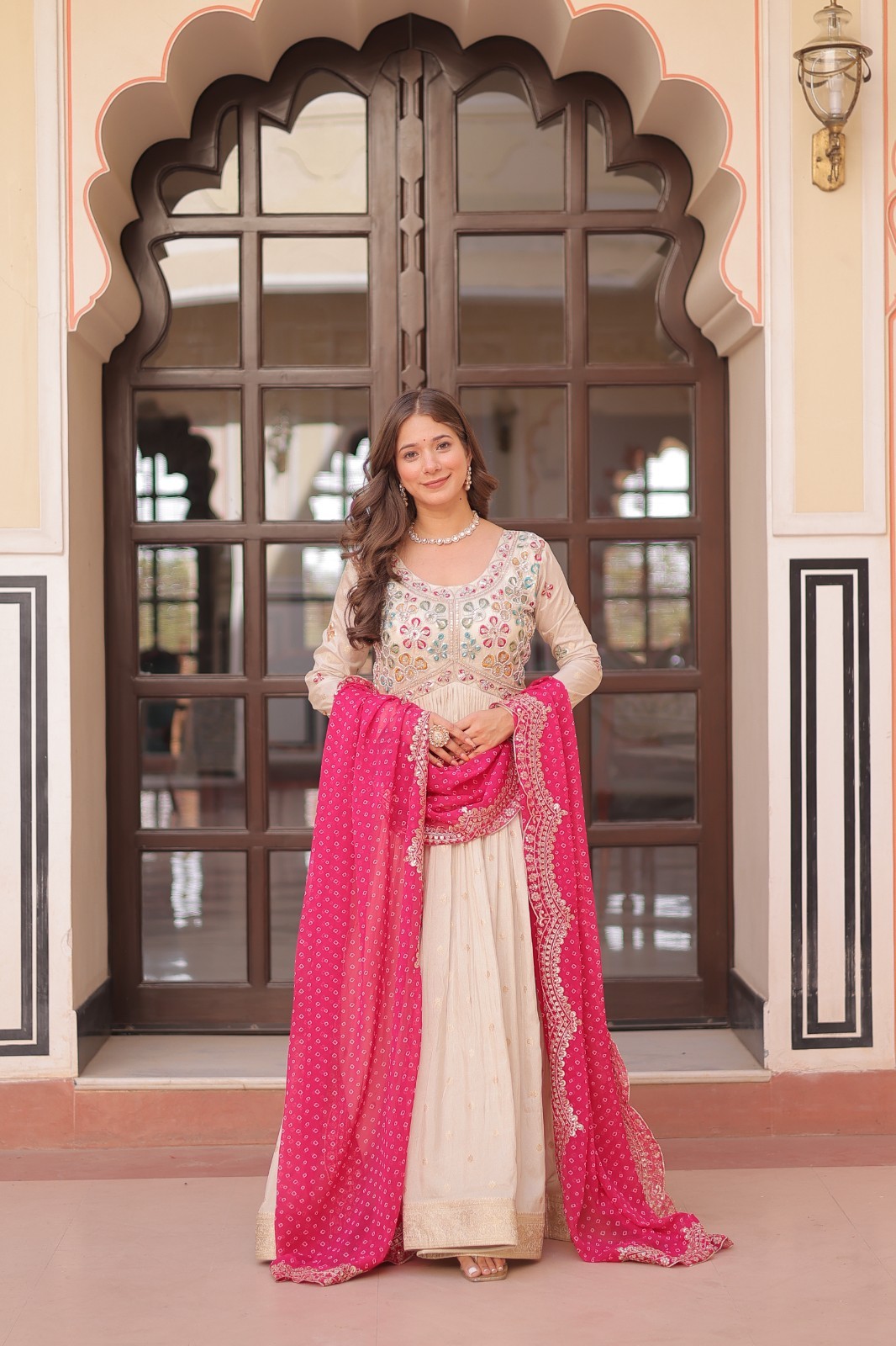 Designer Indian Ethnic Gown Anarkali Salwar Suit Party Wear Wedding Bridal Women