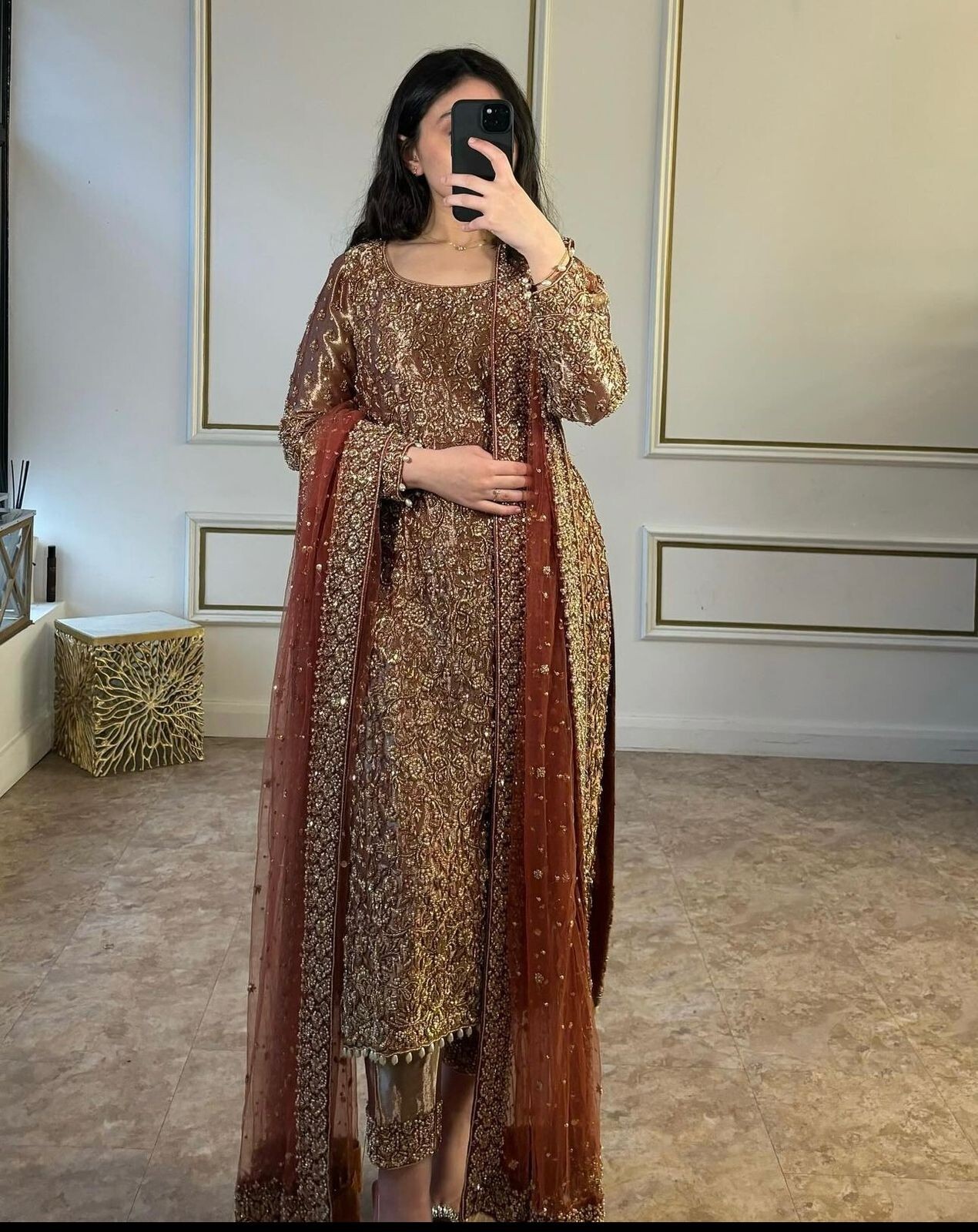 Pakistani Embroidery Salwar Kameez Readymade Suits anarkali Kurti Pant Plazzo 1