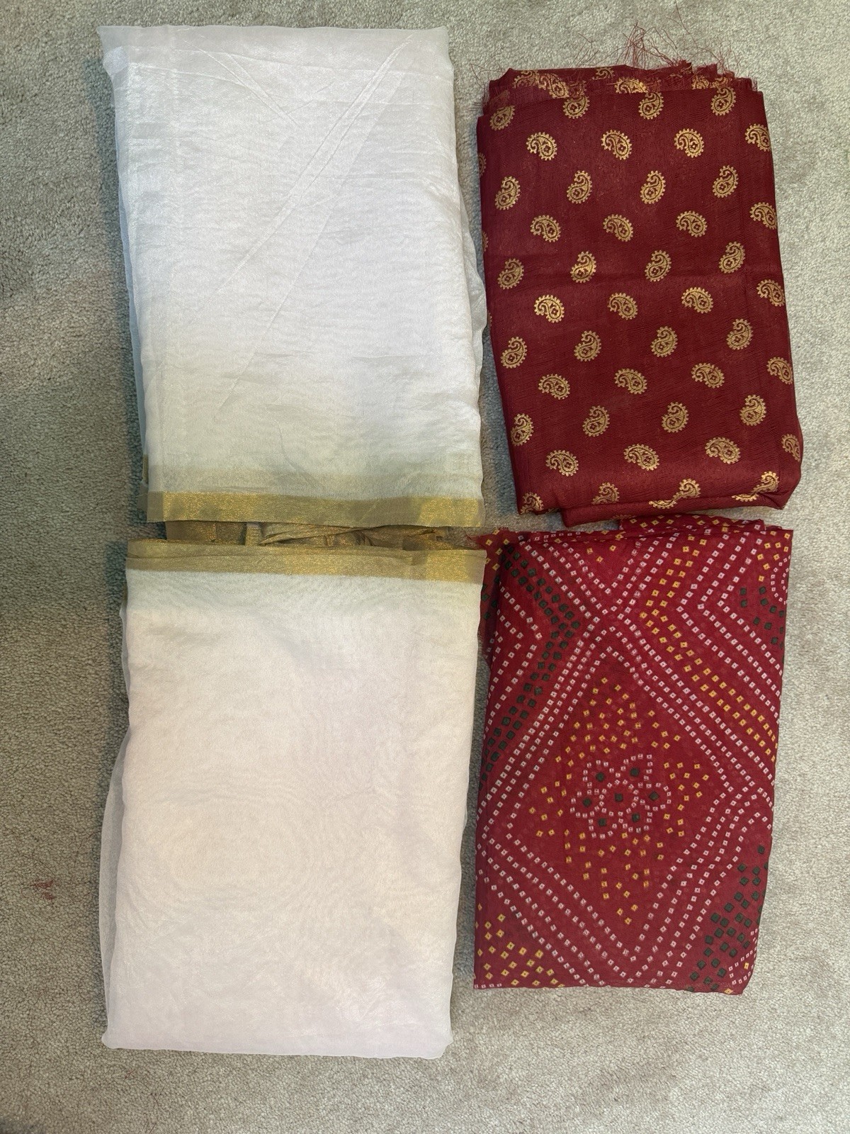 Men’s Traditional Indian Wedding Pagri Safa / Turban (Needs to Be Tied)