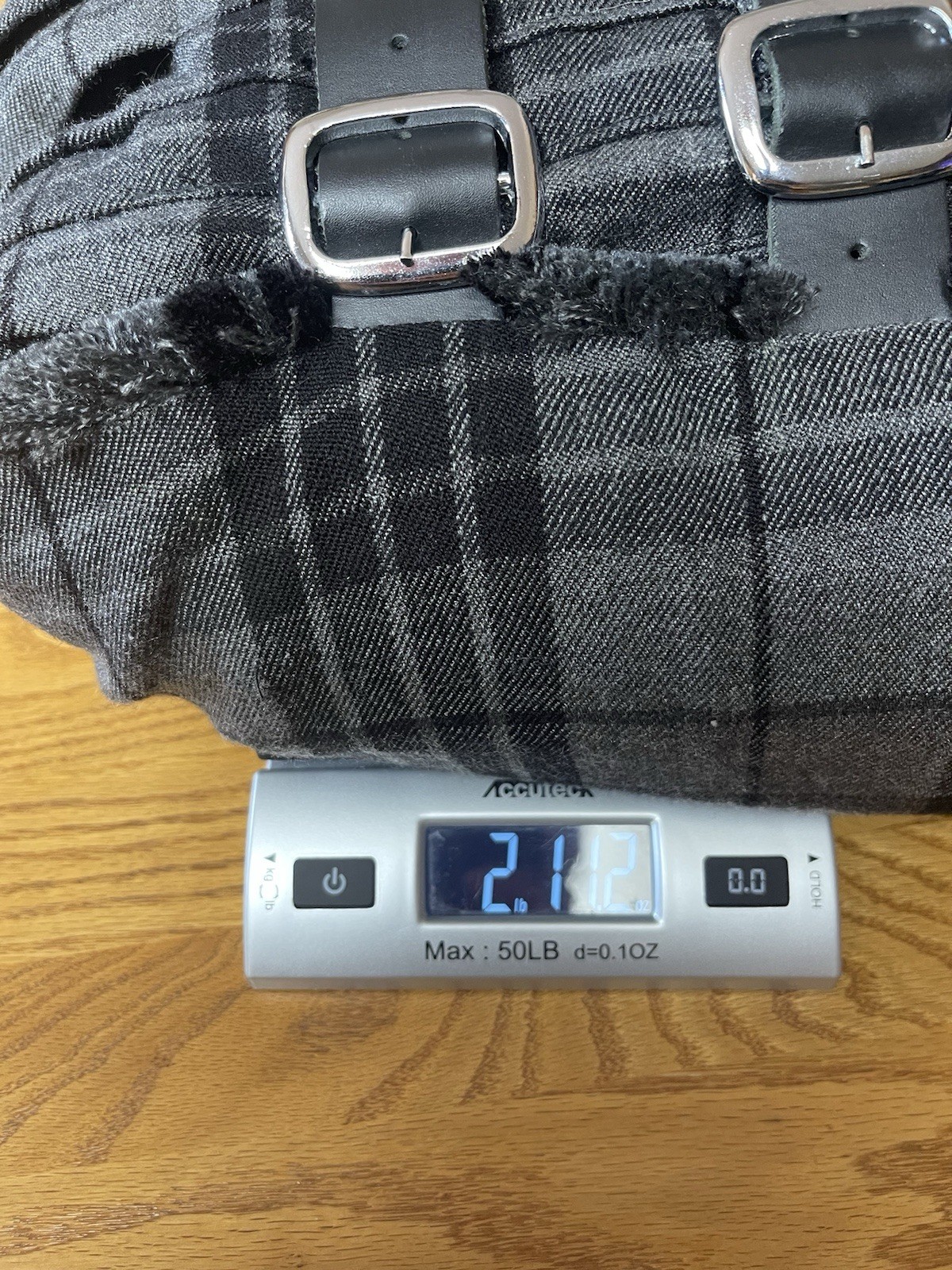 Atlanta Kilt Men’s Acrylic Wool Black Gray Tartan 6 To 8 Yards Scottish Waist 48