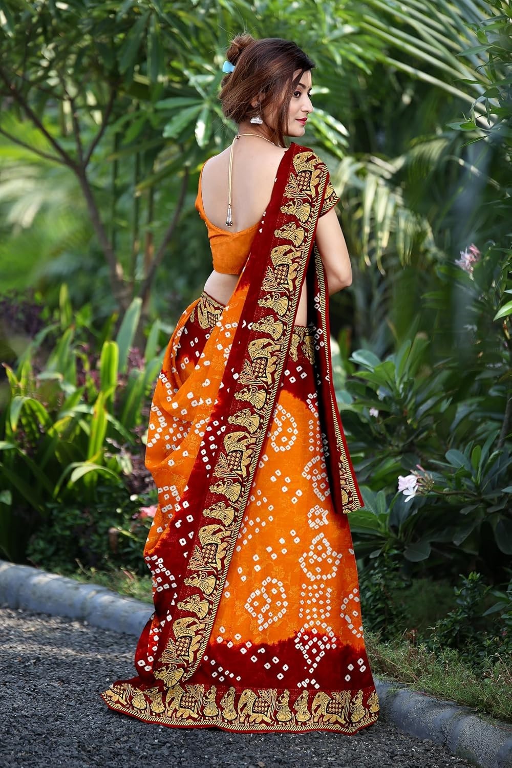 Zari Weaving Heavy Jacquard Border pure Art Silk Saree With Blouse Piece
