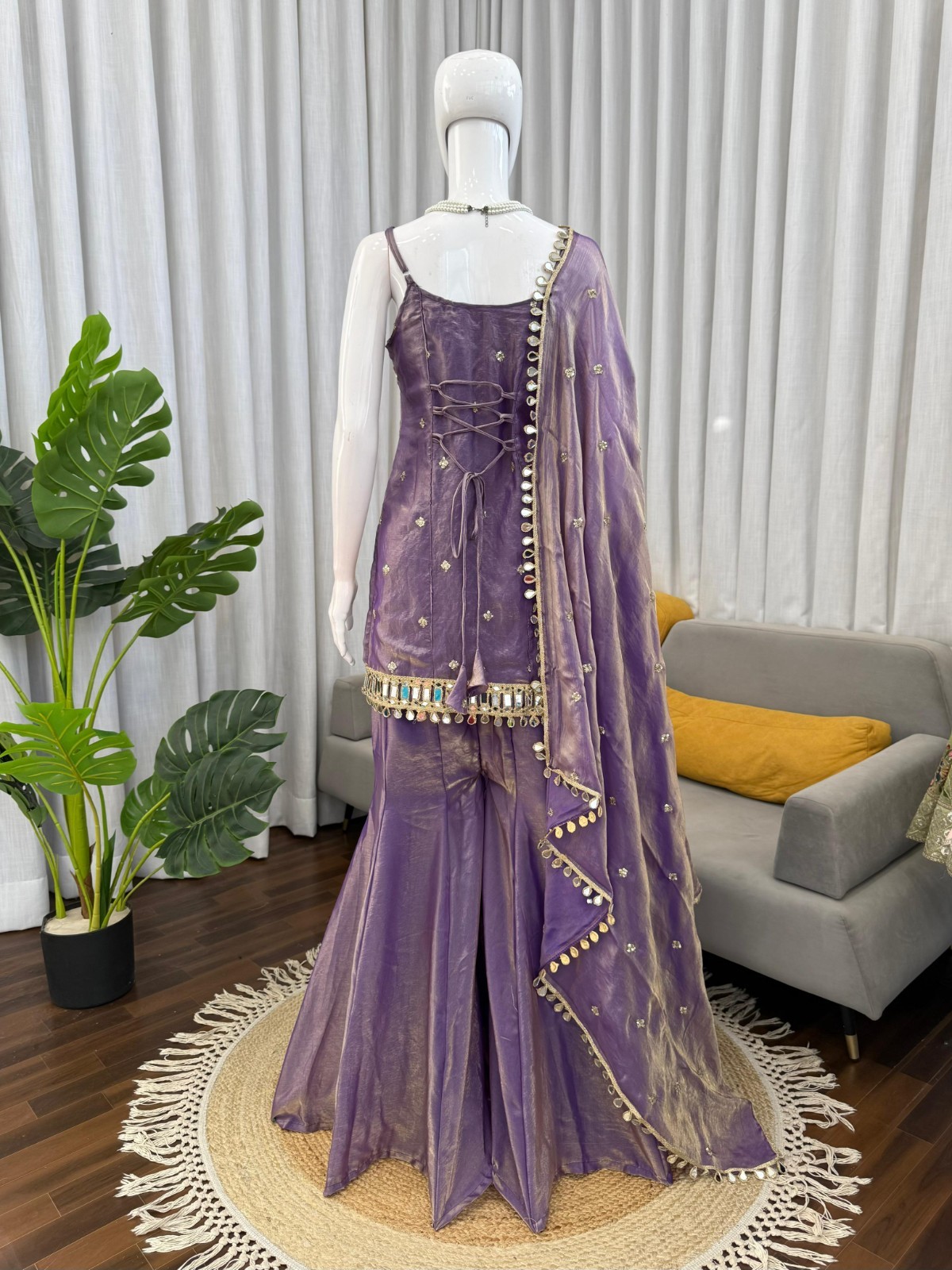INDIAN SALWAR KAMEEZ PAKISTANI WEDDING PARTY DRESS WEAR BOLLYWOOD SUIT SHARARA