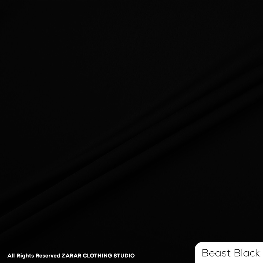 Unstitch Beast Black (Cotton Supreme) | For Boys & Men | All Season