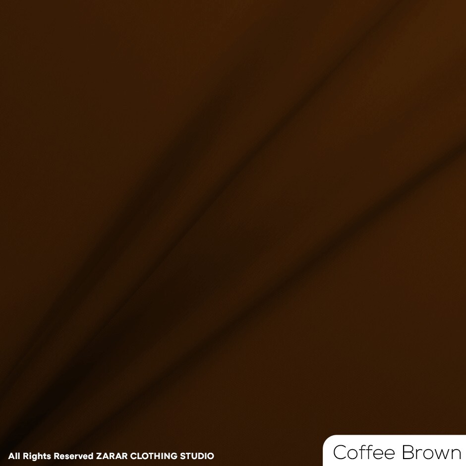 Stitched Coffee Brown (Wash n Wear Elite) | For Boys & Men | All Season