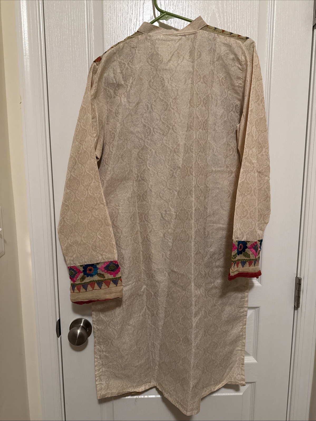Indian Pakistani Kameez Multicolor Embroidery Women New Large 44 Inch Chest
