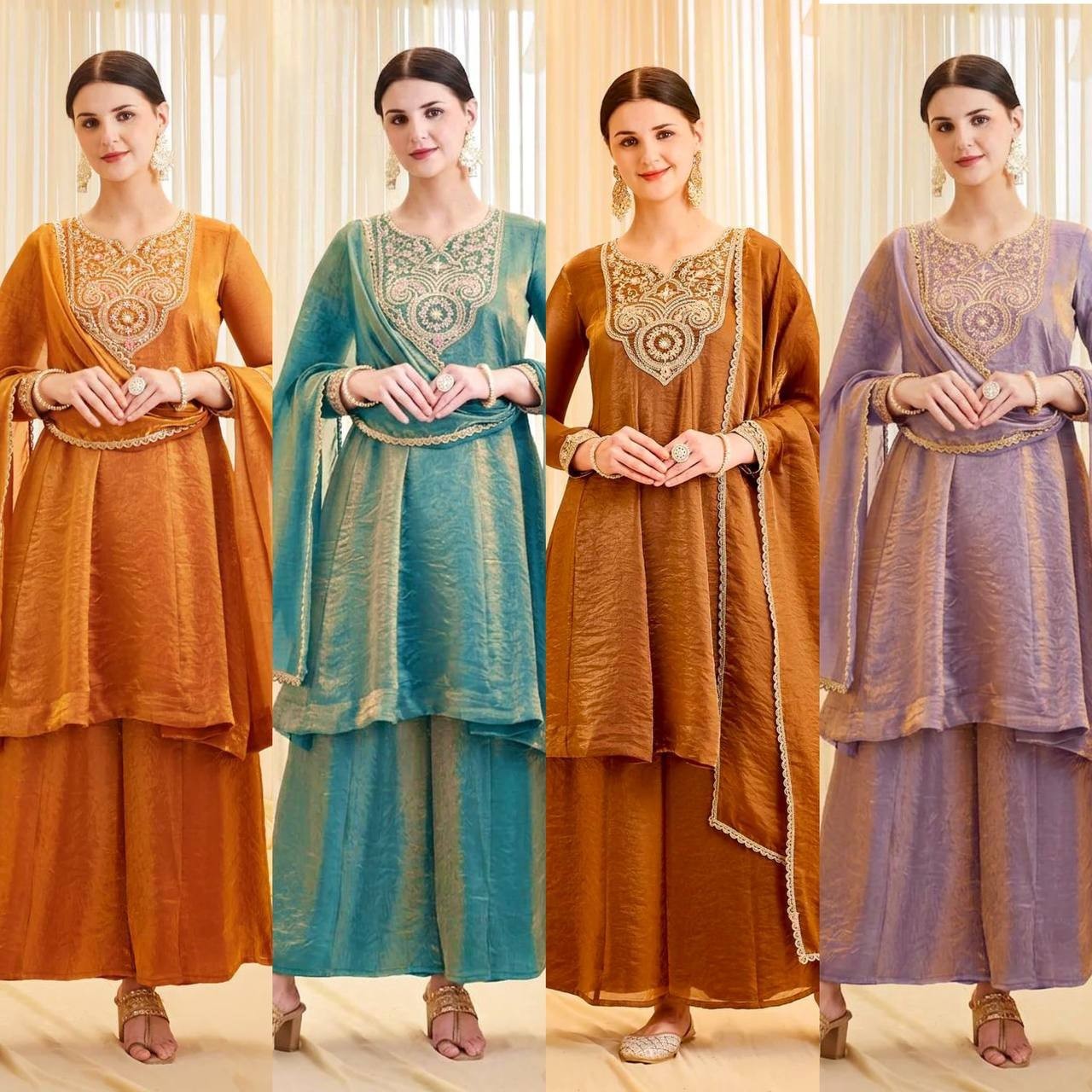 Designer Pakistani 3pc salwar kameez ready to wear indian wedding party suit