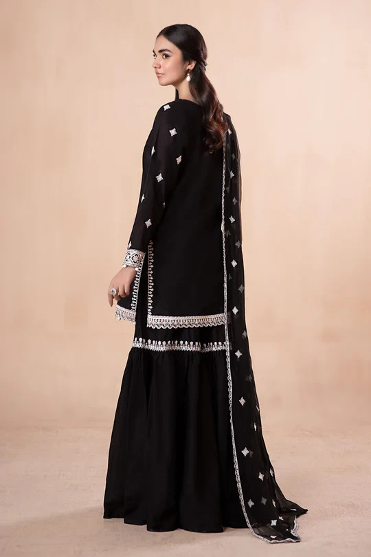 Women’s 3 Pc Embroidered Lawn Suit Unstitched Pakistani Salwar Kameez