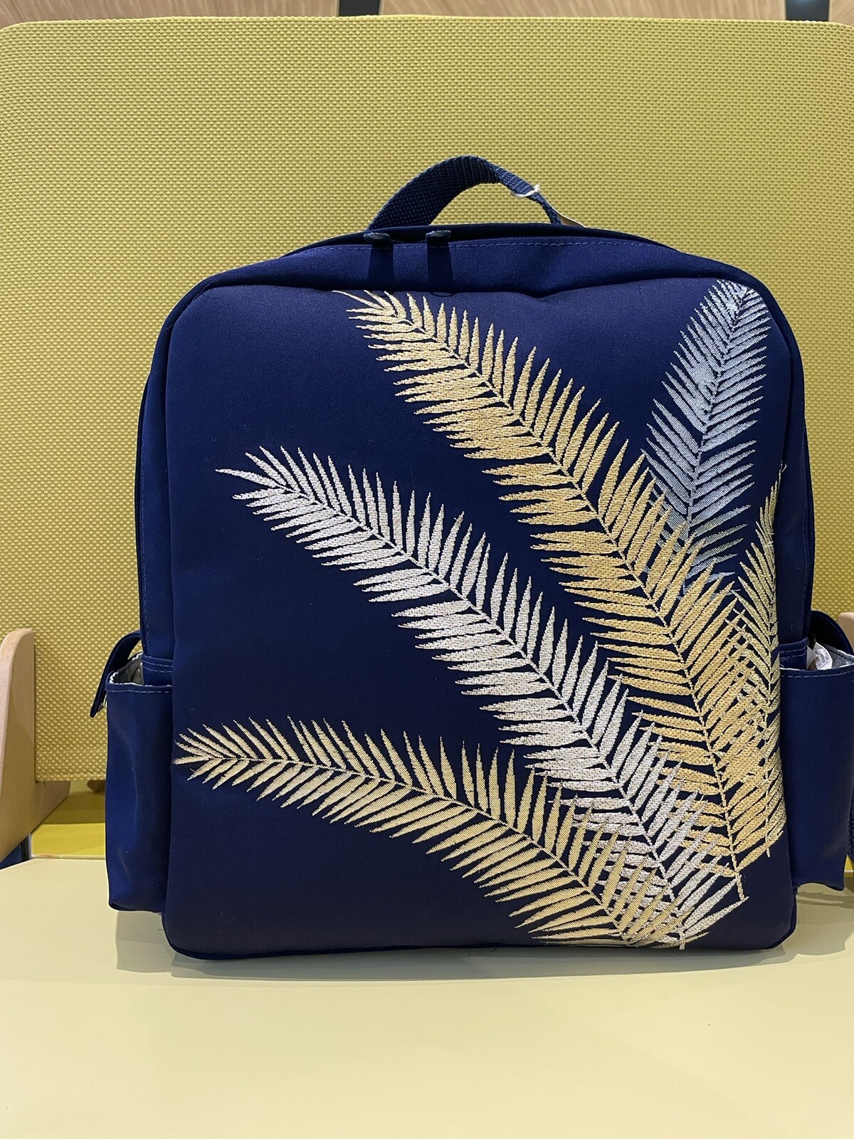 Handmade by Professional Vintage Japanese Traditional Kimono Obi Backpack Bag 3