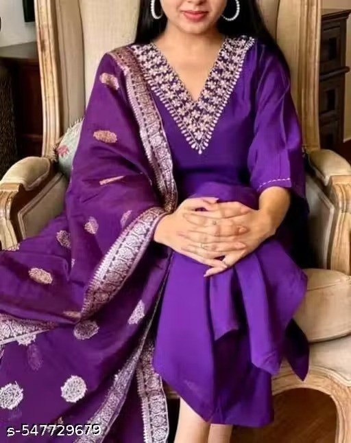 Indian Salwar Kameez Suit Readymade 3Pc Women Party Wear Dress Dupatta