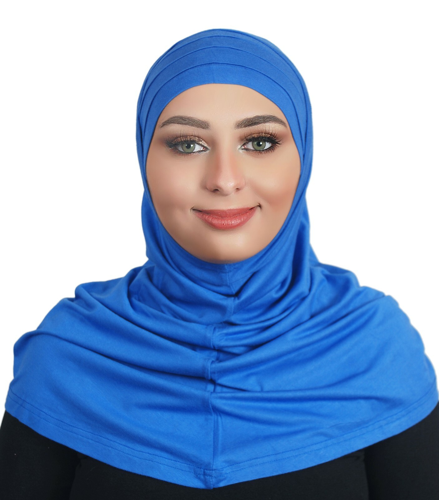 Muslim Women ** COTTON ** 2 Piece Al Amira Hijab (USA Seller) 20 colors