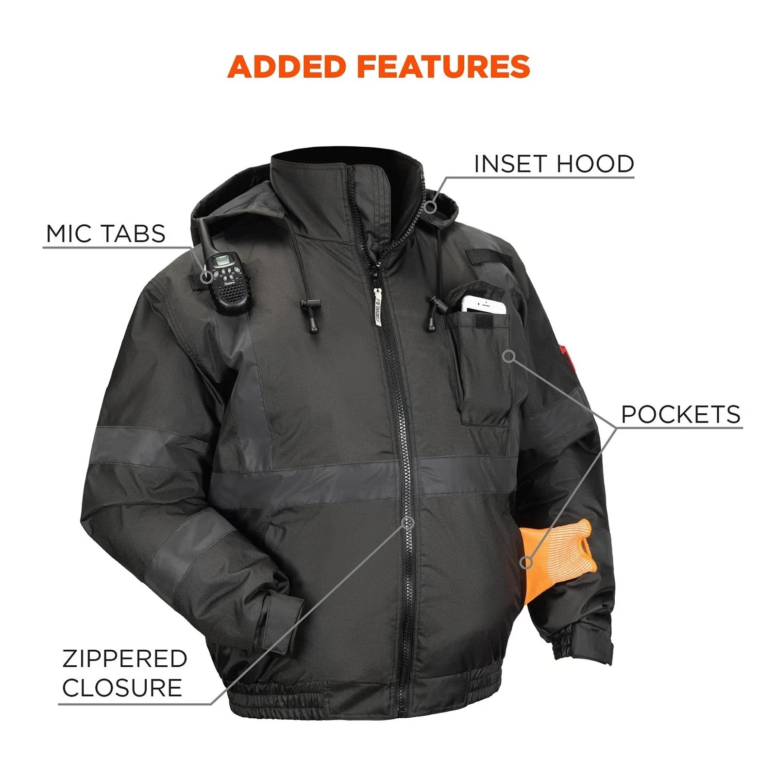 Unisex Adult Enhanced Visibility For Night Or Low Conditions Winter …