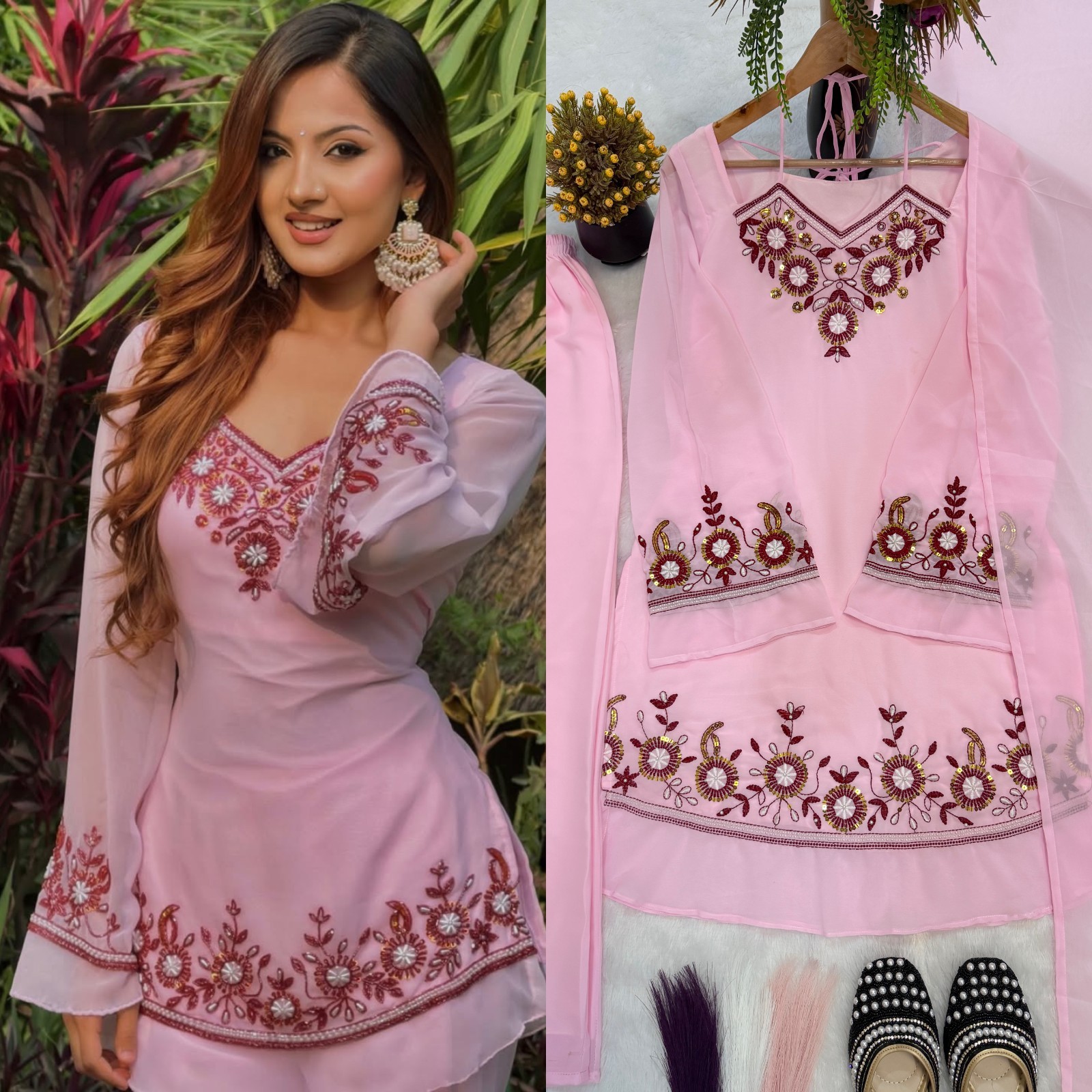 New Salwar Kameez Suit Indian Pakistani Festiva Bollywood Wedding Dress Gown