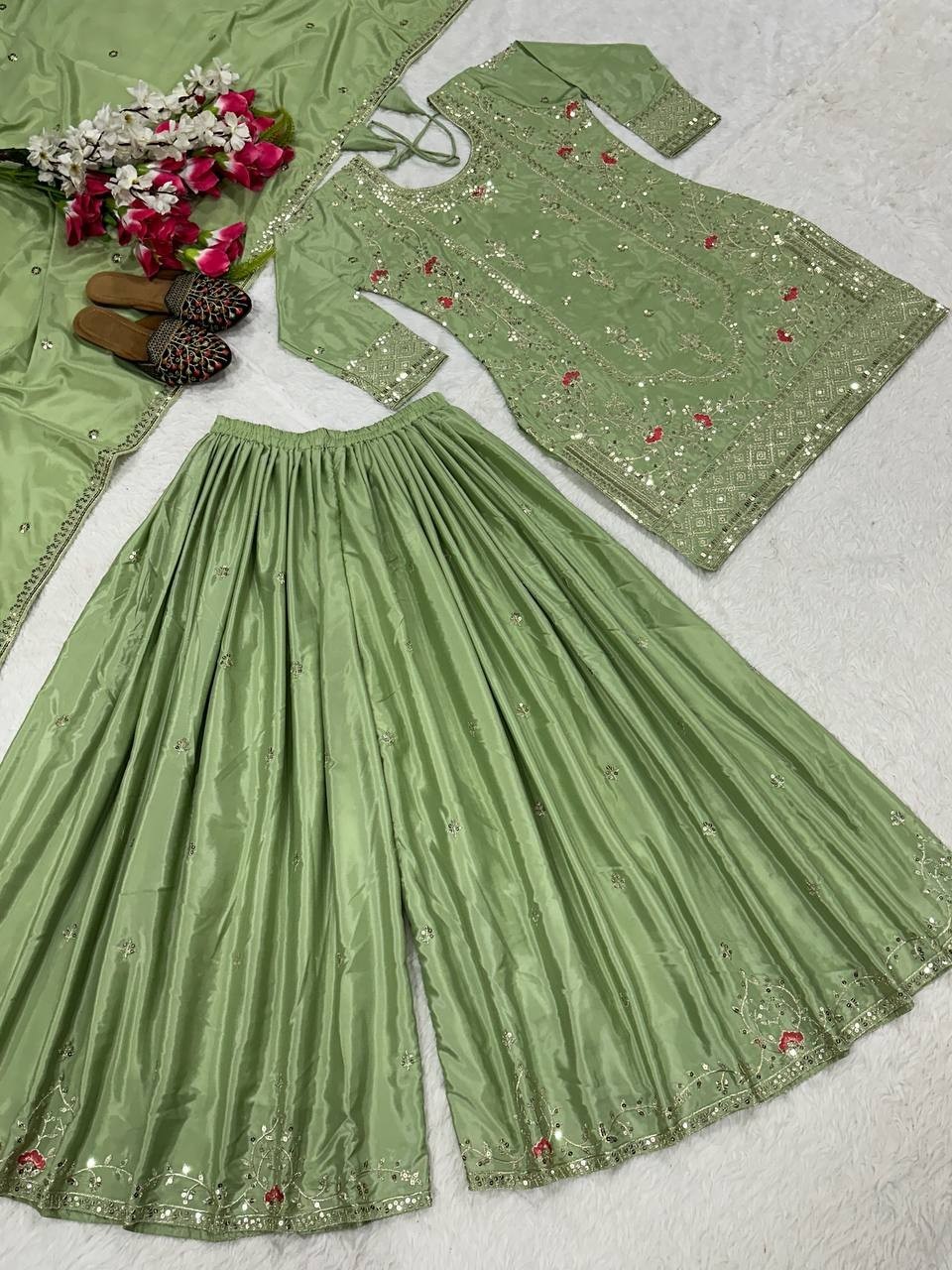 Pakistani Dress Salwar Kameez Ready To Wear Suits Indian Wedding Party 3 Piece M