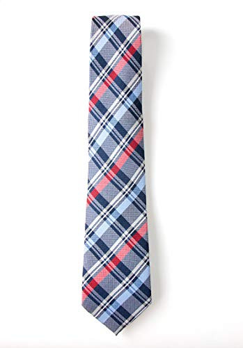 Men’s Tartan Plaid Woven Necktie
