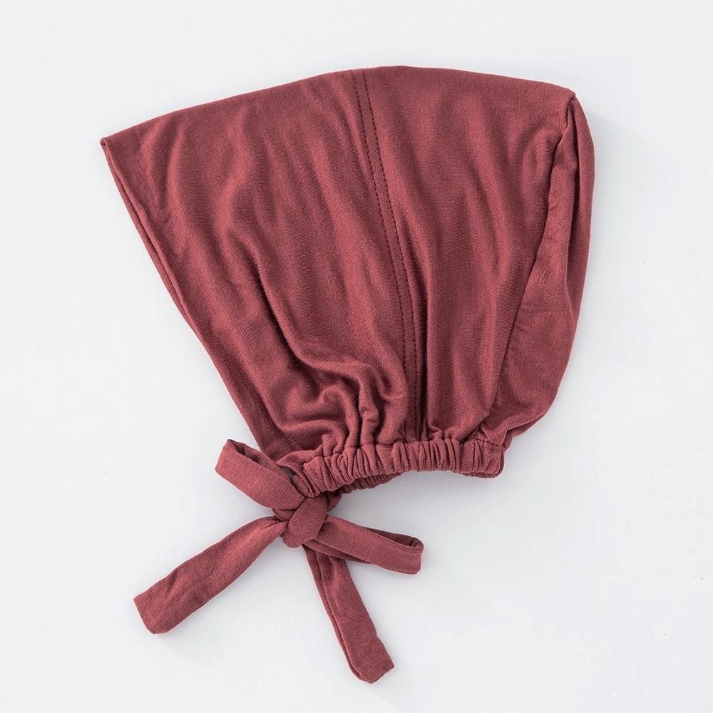 82 Colors Tie Back Undercaps Fashion Women Inner Hijab Muslim Cap Bonnet Plain