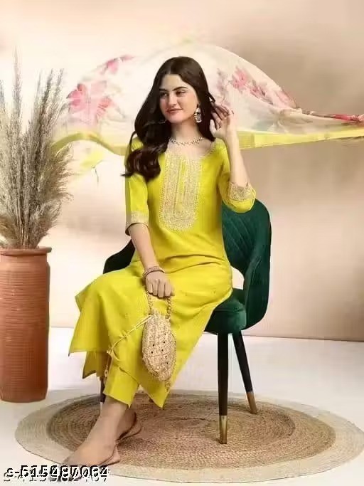 Indian Salwar Kameez Suit Readymade 3Pc Women Party Wear Dress Dupatta