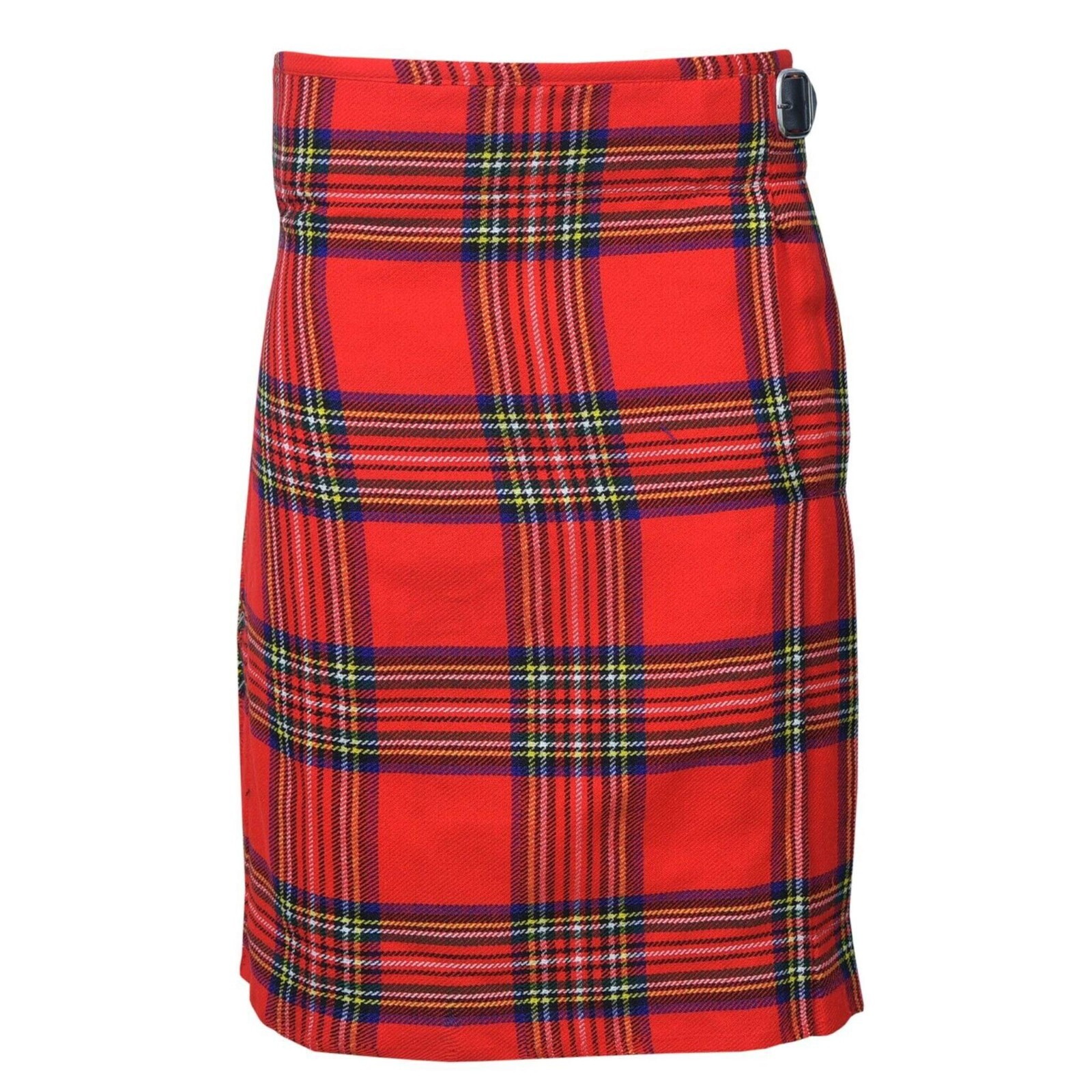 Mens Scottish Traditional Tartan Kilt Royal Stewart 8 Yards Highlanders Outfit
