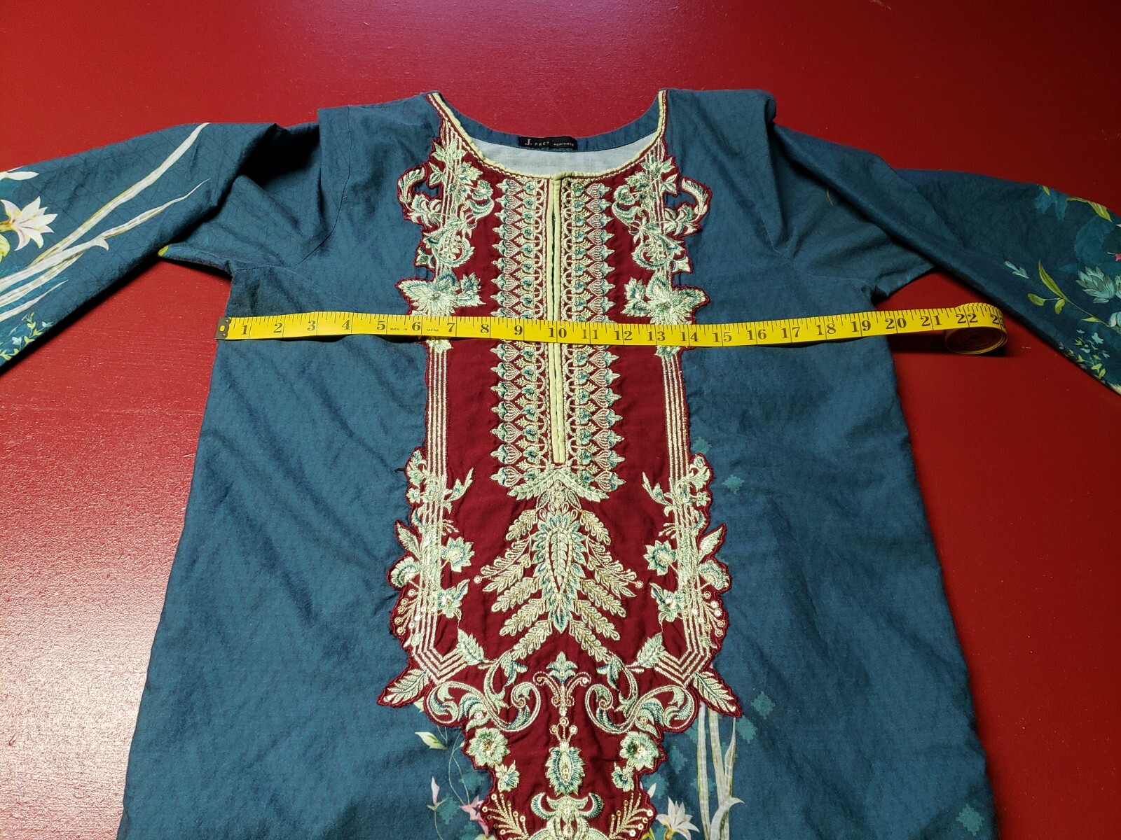 J. Pret Wear Medium 12 Salwar Shalwar Kameez Kurti