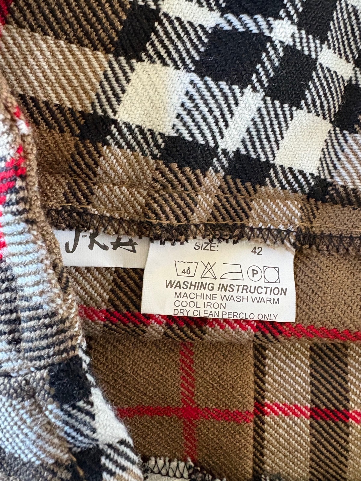 Tartanista Black Watch Plaid Tartan Pleated Kilt Sz 42 NWT